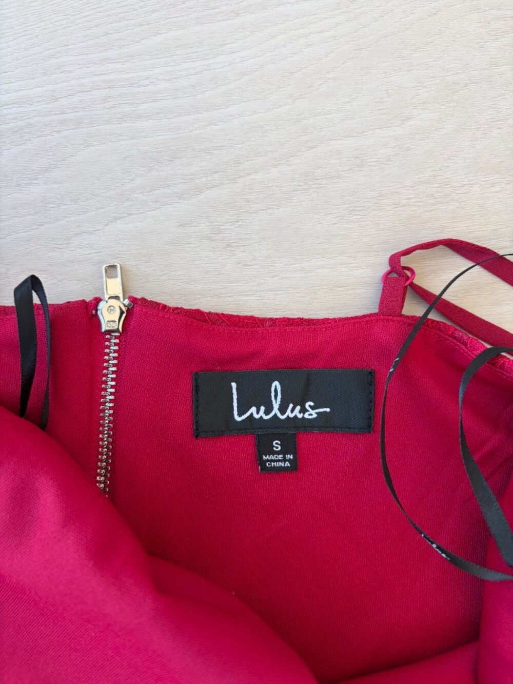 NWT Lulus Red Mini Dress - Picture 5 of 5